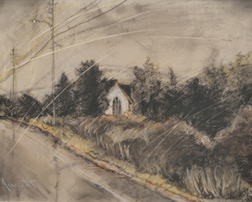 Artist: Jane Everett Painting: Benvoulin Church
